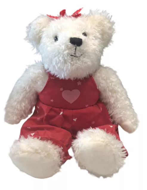 Hallmark Magnetic Kiss Kiss Valentines Teddy Bear 10" Plush Stuffed Animal Love