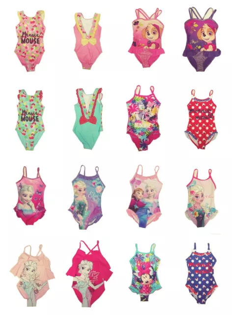 Girls Swimming Costume Swimsuit Swimwear Size 2 3 4 5 6 7 8 Beach Pool Sun