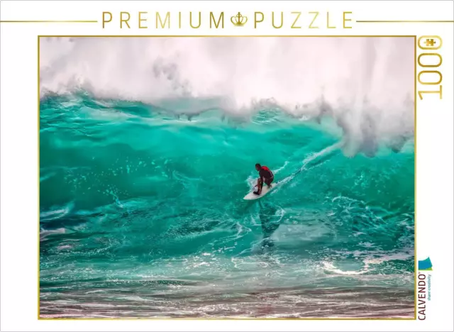 CALVENDO Puzzle Surfen 1000 Teile Lege-Größe 64 x 48 cm Foto-Puzzle Bild von Pet