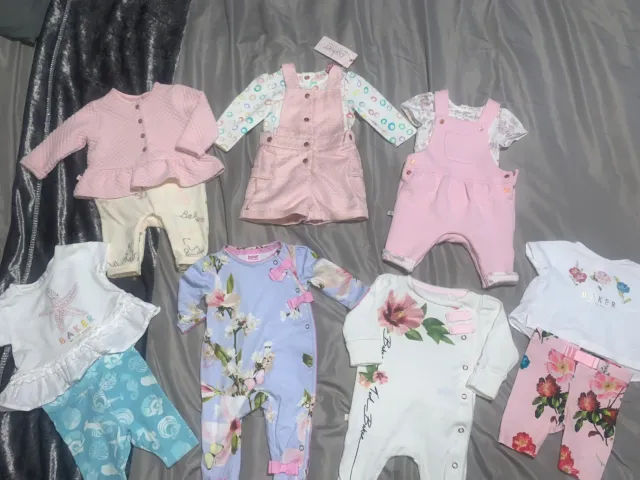 baby girls ted baker bundle newborn/first size immaculate