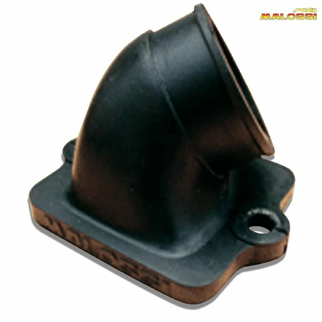 Collettore Aspirazione MALOSSI 02 7528B Inclinato D.26/30 Per Piaggio, Gilera, Aprilia, Derbi