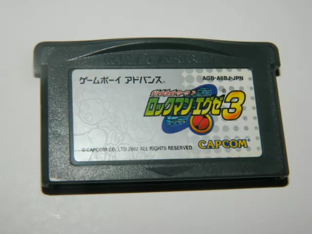 Rock Man EXE 3: White Version (Game Boy Advance GBA) Japan Mega Battle Network