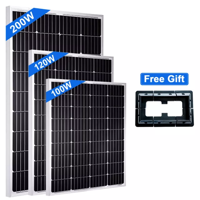 200W 120W 100W Solar Energy Panels High Efficient Mono Photovoltaic Solar Panels