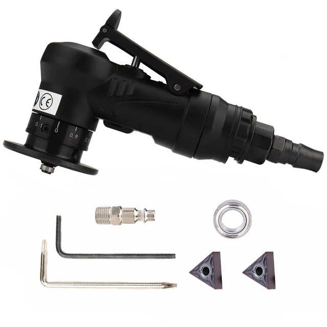MINI PNEUMATIC CHAMFERING Machine Portable Metal Burr Trimming Air Tool
