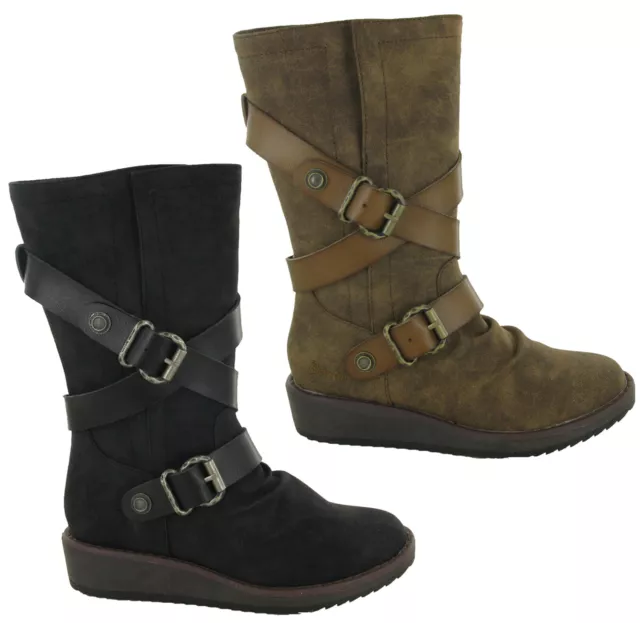 WOMENS BLOWFISH BOOTS Chillin Vegan Dealer Warm Lined Ankle Boot Shoes  £54.95 - PicClick UK