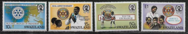 Swaziland Scott #'s 471 - 474 MNH