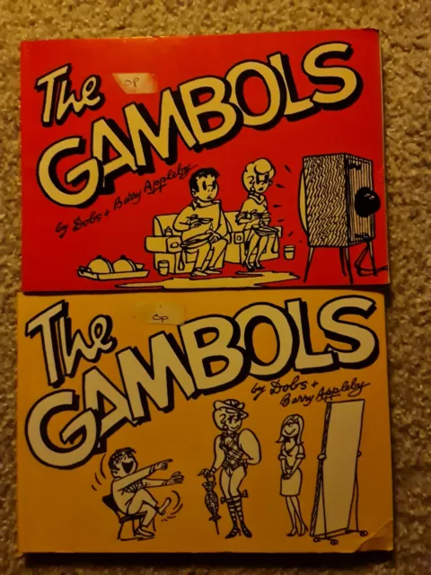 2 Vintage Comics The Gambols Book no 29 & 31 by Dobs & Barry Appleby 1980 & 1982