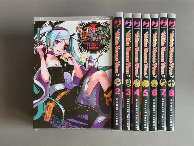 VENUS VERSUS VIRUS 1-8 Serie Completa Jpop 1° edizione