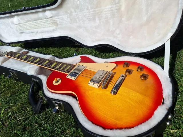 Gibson Les Paul Reissue 1960 Classic 2003 USA Plaintop Cherry Burst
