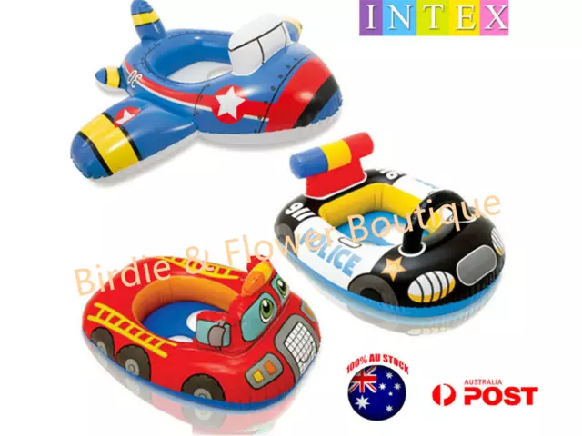 Car Inflatable Baby Kids Toddler Safe Float Seat Boat Tube Ring Swimming Pool AU