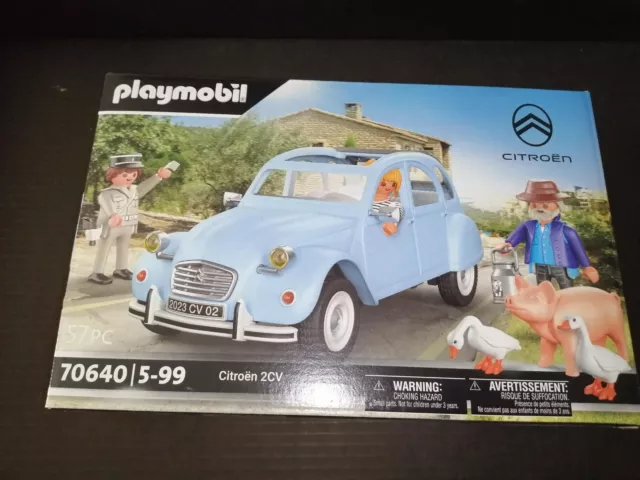 PLAYMOBIL - 70640 - Citroën 2CV - Classic Cars - Voiture de collectio