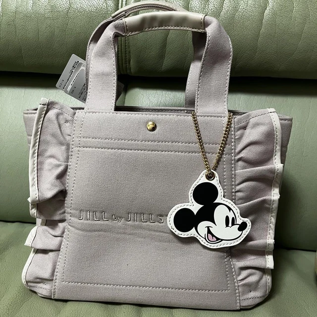 Jill Stuart x Disney Mickey Mouse Frilled Tote Bag Rare