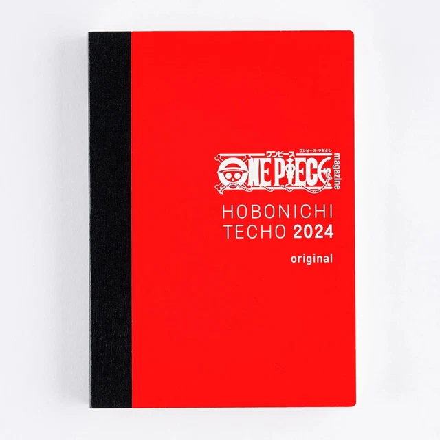 ONE PIECE HOBONICHI Diary 2024 A6 Planner Diary Notebook Color Red £55. ...