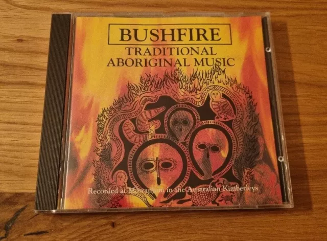 CD BUSHFIRE * Traditional Aboriginal Music 1991 Arc Music