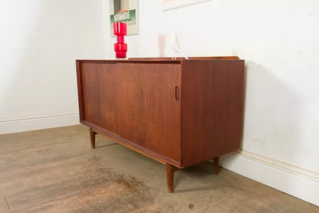 Vintage Teak Mid Century Danish Sideboard By Arne Vodder for Sibast 3