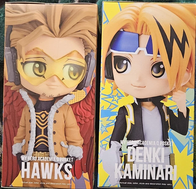 Banpresto Q Posket Denki Kaminari Figur – My Hero Academia, 14 Cm, Bemalte PVC-Figur Mit Standfuß