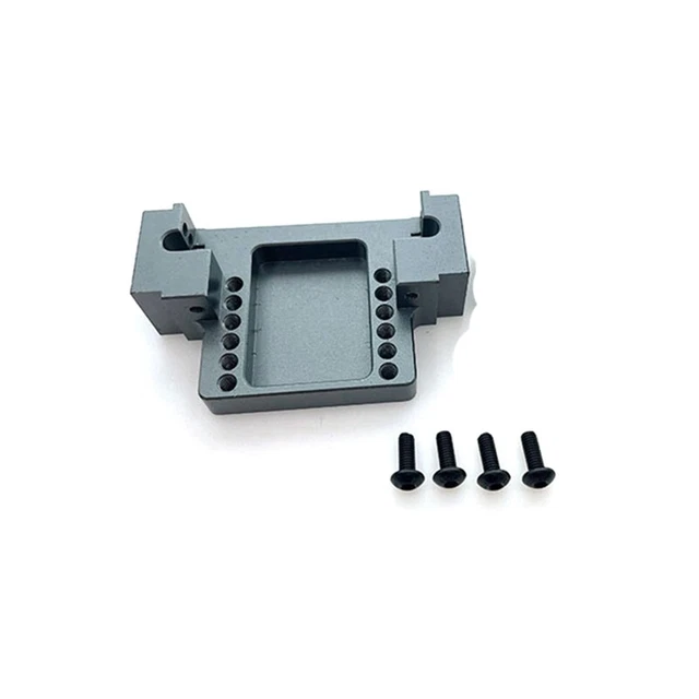 Asse Volante Anteriore In Lega CNC Per Camion Tamiya 1/14 RC - Argento, Sterzo, Ricambio Alluminio