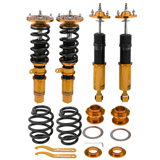Ressort Combinés Filetés Amortisseurs Réglable Pour Bmw E46 320i 325i 328i 330i