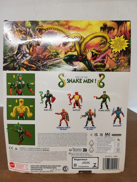 Masters of the Universe Origins King Hiss Deluxe Actionfigur - 14cm (HKM80) 2