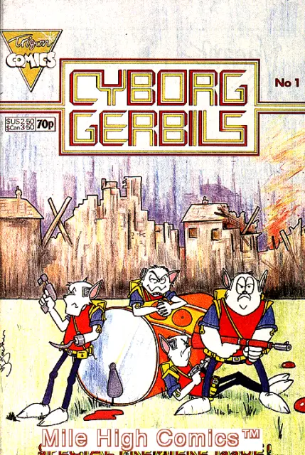 CYBORG GERBILS (1986 Series) #1 Near Mint Comics Book