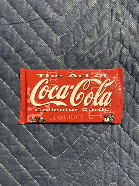 Coca cola collector cards 7 pack