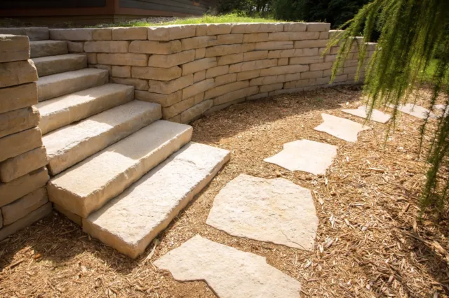 KODAH Garden Retaining wall blocks Decretive concrete walling Dry stone walling