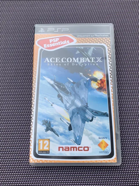 Jeux PSP Ace Combat X Skies of Deception FRA Complet Comme Neuf