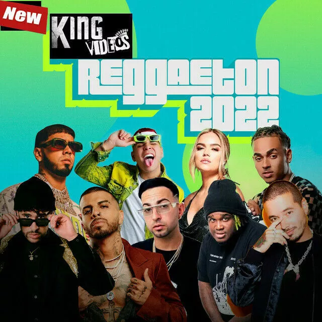 NEW 2022 REGGAETON 69 Music Videos 2 DVDS FT Anuel, Karol G, Bad Bunny, ROSALÍA