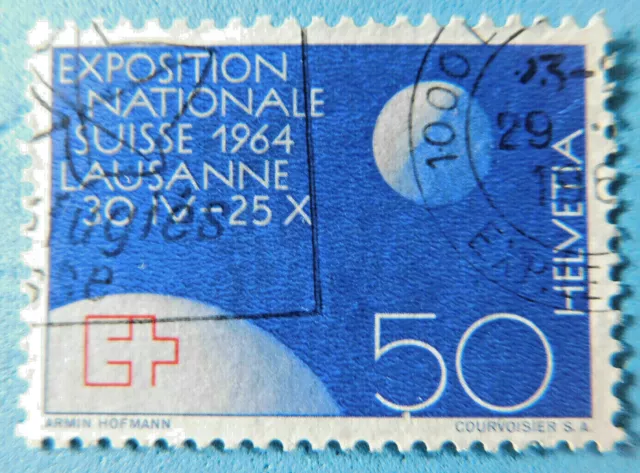 Francobollo "Esposizione Nazionale Svizzera" - Losanna 1964 - Cent. 50