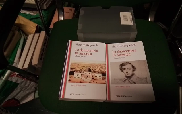 A. DE TOCQUEVILLE, LA DEMOCRAZIA IN AMERICA, 2 VOLL, CITTA' APERTA ED, 2mr26 A. DE TOCQUEVILLE, LA DEMOCRAZIA IN AMERICA, 2 VOLL, CITTA' APERTA ED, 2mr26