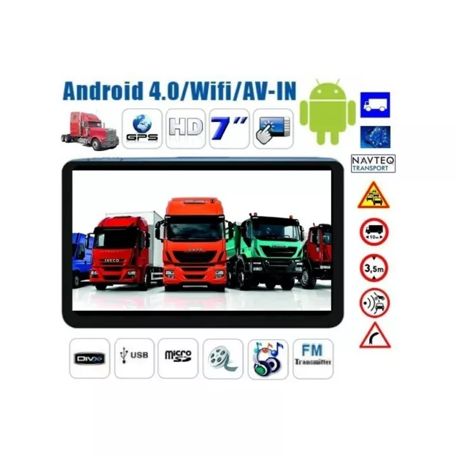 Gps Poids Lourd Android Internet Hd 2023