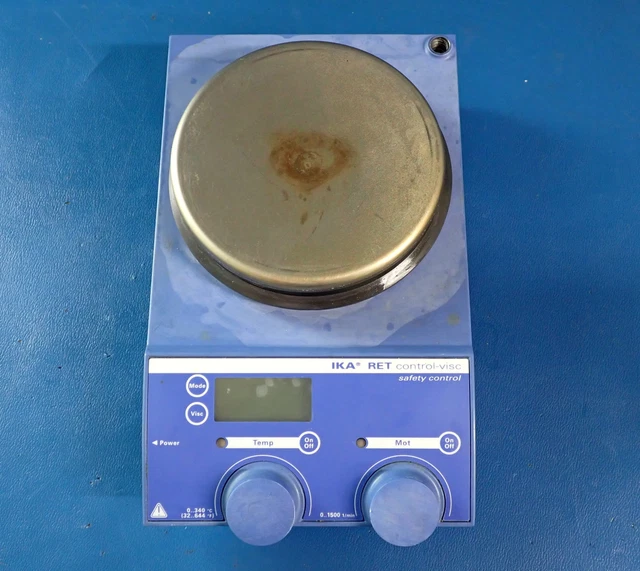 IKA RET Control-Visc Hotplate Stirrer | RET CV S1 | Tested!