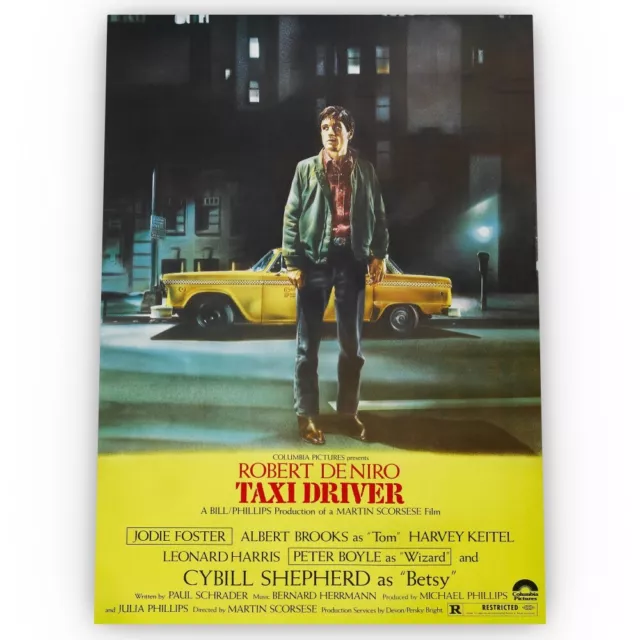 Taxi Driver Movie Poster Satin High Quality Archival Stunning A1 A2 A3