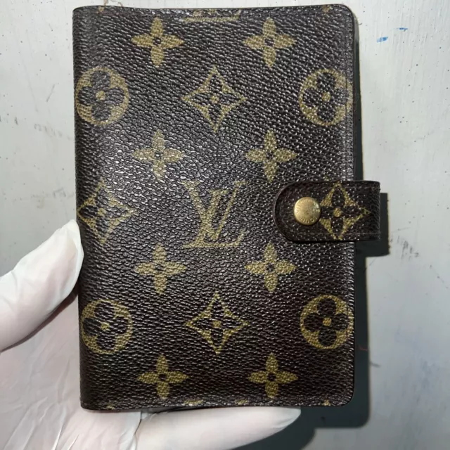 Louis Vuitton R20005 Monogram Agenda PM Notebook Planner Cover - Brown