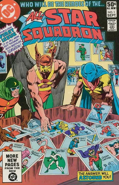 All-Star Squadron #1 VF; DC | we combine shipping