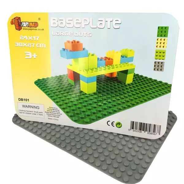 Lot de 6 Plaques de Base de Grands Blocs pour Lego Duplo Classic Co