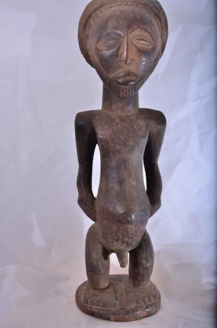 African tribal art,hemba statue from Democratic Republic of Congo.