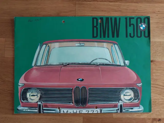BMW 1500 Neue Klasse - PROSPEKT (1961)