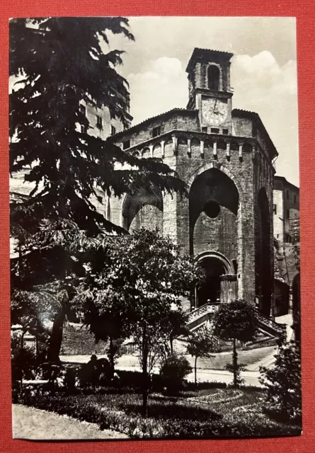 Cartolina - Perugia - Chiesa di S. Ercolano - 1955 ca.