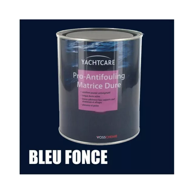 2,5 l - Antifouling matrice dure bleu foncé YACHTCARE PRO