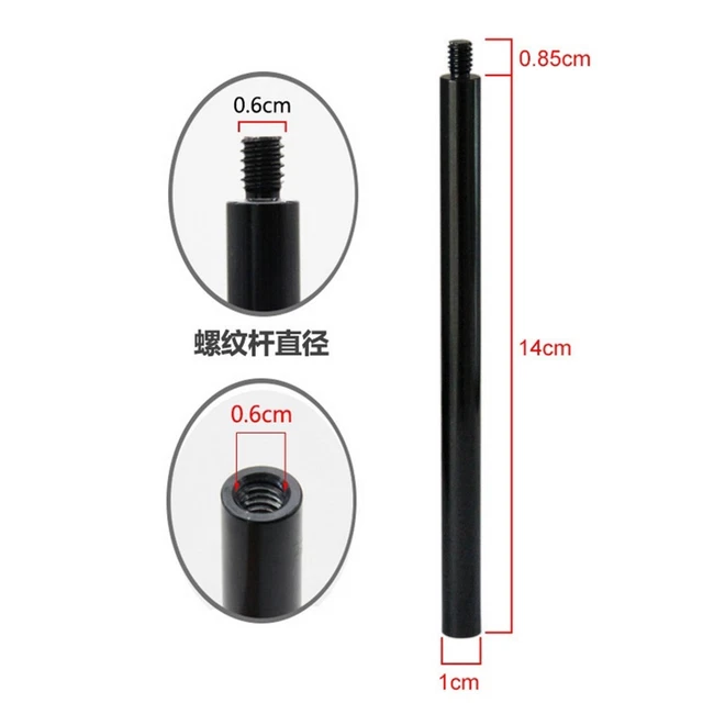 Prolunga Per Asta Antenna Satellitare 100 Cm, Diametro 50 Mm In Alluminio Con Tappo E Viti Per SAT