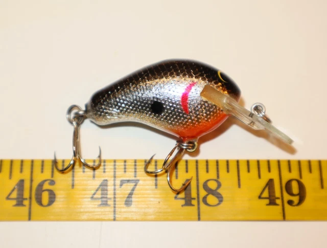 VINTAGE BAGLEY DIVING B-3 RARE COLOR FISHING LURE