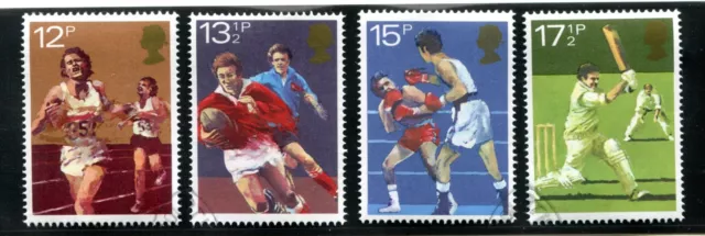 1980 GB Sport Centenaries CTO Fine Used. SG 1134-1137