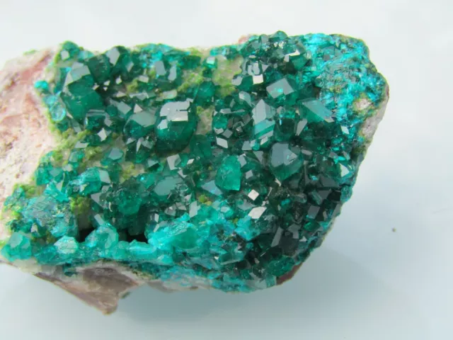 TOP Dioptas auf Calcit Tsumeb Mine Namibia