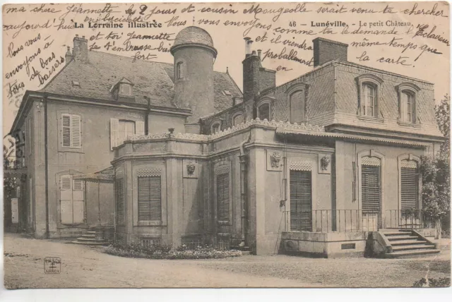 LUNEVILLE - Meurthe et Moselle - CPA 54 - le petit chateau