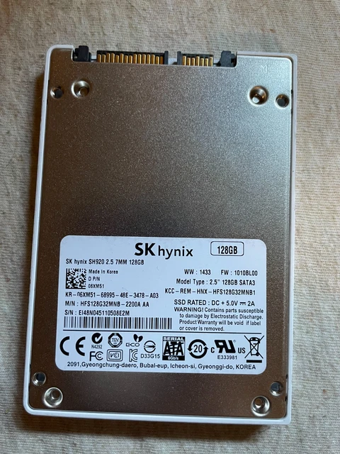 SK HYNIX SH920 HFS128G32MNB1A 128GB SATA III SSD Solid State