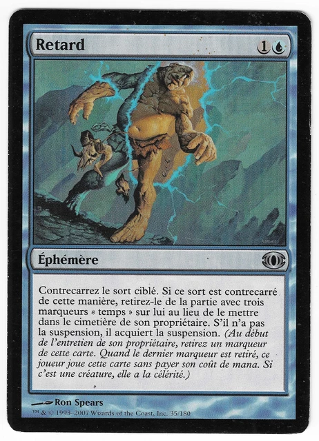 french mtg cards Underground Sea Serendib Efreet deals 1 damage to you. MAGIC-STYLE MTG - Retard /