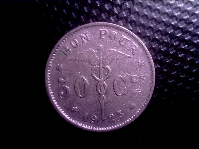 Belgium    Belgique        50   Centimes    1923             Sept27