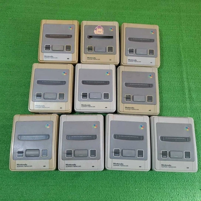 Super Famicom SFC Nintendo Lot of 10 Console Random Games For parts repair