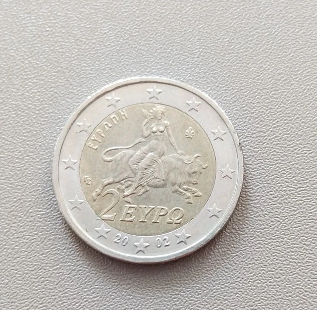 Pièce 2 Euro Grèce Zeus (2002)
